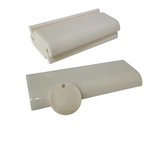 Beige bone almond ceramic - beige,